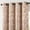 A1 | Warm Taupe Blackout, variant on 80% Blackout Curtains for Living Room, Farmhouse Drapes with Scroll Floral Patterned for Bedroom, Grommet Top Thermal Insulated Curtains, Vintage Country Drapes 84 inch Length 2 Panels Blue