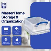 Really Useful Box 8.1L Storage Container w/Snap Lid & Clip Lock Handles