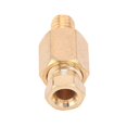 thumbnail image 3 of pipe nipple hose connector thread pipe nipple brass pipe fitting connector, 3 of 5