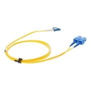 AddOn 10m LC (Male) to SC Yellow OS2 Duplex Fiber OFN