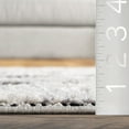 thumbnail image 3 of nuLOOM Ansley Moroccan Lattice Tassel Grey 10' x 14' Modern Area Rug, 3 of 9