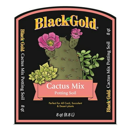 Sun Gro Horticulture 1410602.Q08P Black Gold Cactus Mix (8 qt), Sun Gro Black Gold Cactus Mix has been specifically blended to suit the unique growing needs of.., By SunGro