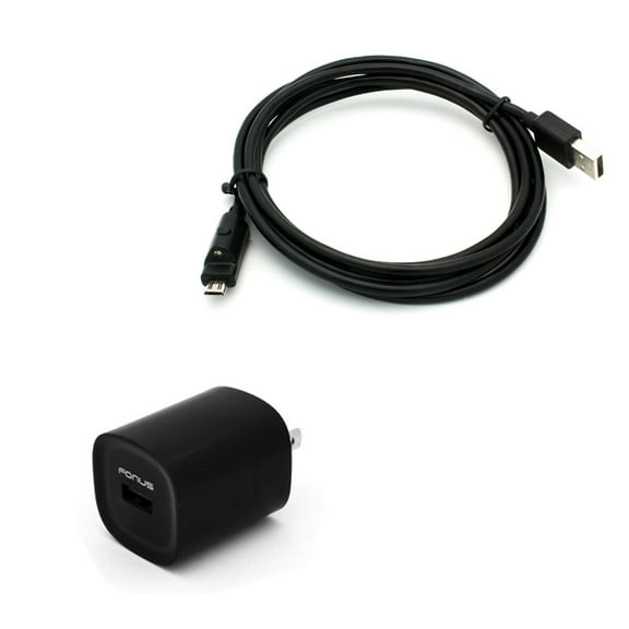2.4A Home Charger for TCL A30 (A3) - 6ft Cable Micro USB Wall Power Adapter Compatible With TCL A30 (A3)