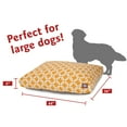 thumbnail image 3 of Majestic Pet | Links Rectangle Pet Bed For Dogs, Removable Cover, Yellow, Large, 3 of 6