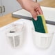 thumbnail image 5 of Estante de almacenamiento sobre el inodoro, estante adhesivo, organizador de baño, blanco, 5 of 6