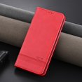 thumbnail image 5 of Decase Premium Leather Wallet Case for Samsung Galaxy S25,with 3 Card Slots, Cash Pocket, Magnetic Closure, Slim & Stylish Folio Case, PU+TPU Shockproof Durable Protective Phone Case,Red, 5 of 9
