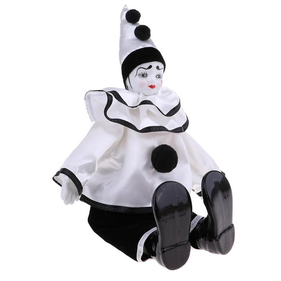 Muñeca de de para niños, regalos para niños, decoración para hogar de Halloween, Navidad, n.  degree 4 - n.  degree 4 CUTICAT  Muñecas de porcelana payaso