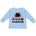 thumbnail image 3 of Inktastic Little Ladybug with Flowers Boys or Girls Long Sleeve Toddler T-Shirt, 3 of 5