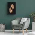 thumbnail image 2 of Trademark Fine Art Sarah Manovski Golden palms black copper 2 Canvas Wall Art, 2 of 4