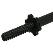 CAP Barbell Standard 14 Dumbbell Handle with Spinlock Collars, Single, Black