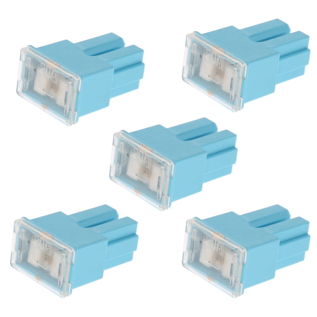 5X FLF-S White 20A 32V Female Push in Blade Cartridge PAL Fuse for Car Auto
