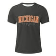 thumbnail image 4 of Bjutir Mens T-Shirts Oversize Spring And Summer Trend Young Large Size Pattern Printing Short Sleeve T Shirt Top Grey 2Xl, 4 of 4