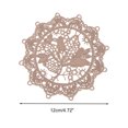 thumbnail image 2 of Unique Bargains 1 Pc Durable Embroidery Drink Coaster Cameo, 2 of 5