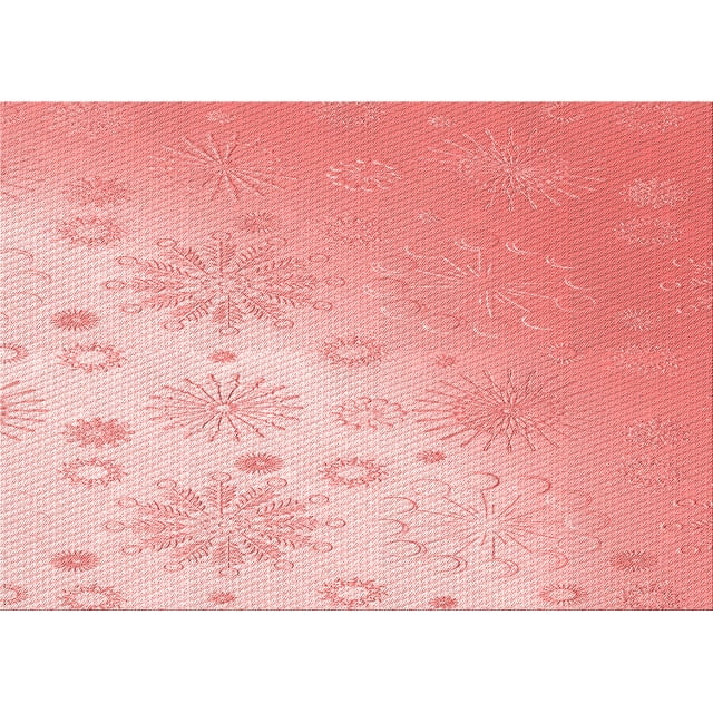 Ahgly Tapis Rectangulaire Lavable en Machine Intérieur Transitionnel Rose, 8 Pieds x 12 Pieds
