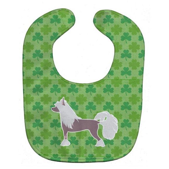 Carolines Treasures BB6448BIB Chinese Crested Shamrocks Baby Bib