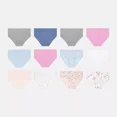 thumbnail image 4 of Hanes Girls' 12pk Butterfly and Dot Cotton Briefs, 4 of 5