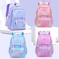 thumbnail image 2 of Sesame Baby Schoolbag for Primary School Students Grade 1-3-6 Lightweight Backpack for Girls Gradient Children Backpack，Campus Fashion Personalized Backpack., 2 of 4