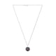 thumbnail image 5 of Juego de aretes y cadena con dije circular ZVEZDA plata mexicana ley .925 multicolor, 5 of 5