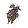 thumbnail image 3 of AUNVITO Clearance Halloween Pumpkin Ghost Print Bow Hair Clip Barrette for Women Girls Hair Accessory Party Favors Holiday Costume Decor Halloween Pumpkin Ghost Bow Hair, 3 of 7