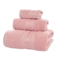 thumbnail image 1 of Bath Towels Set, Ultra Soft Cotton, Highly Absorbent, Quick Drying, for Bathroom and Home Use, Multicolor, 1 of 9
