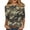Beige, variant on Women's Camo T-Shirt Summer Trendy Graphic Short Sleeve Tops O-Neck Loose Fit Tee Shirts,Army Green S