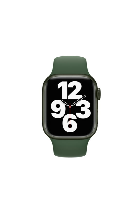 Pre-Owned Apple Watch Series 7 41mm GPS + Cellular Green Aluminum Case - Clover Sport Band Good