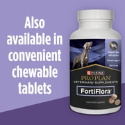 Purina Pro Plan Veterinary Supplements FortiFlora Dog Probiotic Supplement, Canine Nutritional Supplement, 1.06 oz.