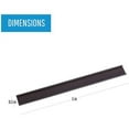 thumbnail image 5 of (2 pack) MasterVision Magnetic Data Cards 0.5" x 6" x - 10 / Each - Black, 5 of 5