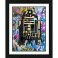 thumbnail image 2 of Stephen Chambers 25x32 Black Ornate Wood Framed With Double Matting Wall Art Titled - R2D2, 2 of 6