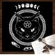 thumbnail image 2 of Mantel de Tarot de gato negro, adorno para el hogar, brujería solar, arreglo pagano, astrología, Alfombra de oráculo, regalo para habitación, 85x85 QYM unisex, 2 of 2
