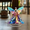 thumbnail image 5 of Gmogad Butterfly Fairy Decor - 2D Whimsical Desktop Ornament for Study, Bedroom, Living Room - Enchanting Gift for Home Decor, Children's Room Fantasy Decoration, 5 of 5