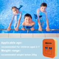 thumbnail image 3 of Back Float Safety Swimming Bubble  Adjustable 3 Layers Swim Belts Waterproof Floaties Device For Kids Swimming Floats Secure Clip Buckle Swim Floaties For Swimming Beginners Sport Pool Le, 3 of 7
