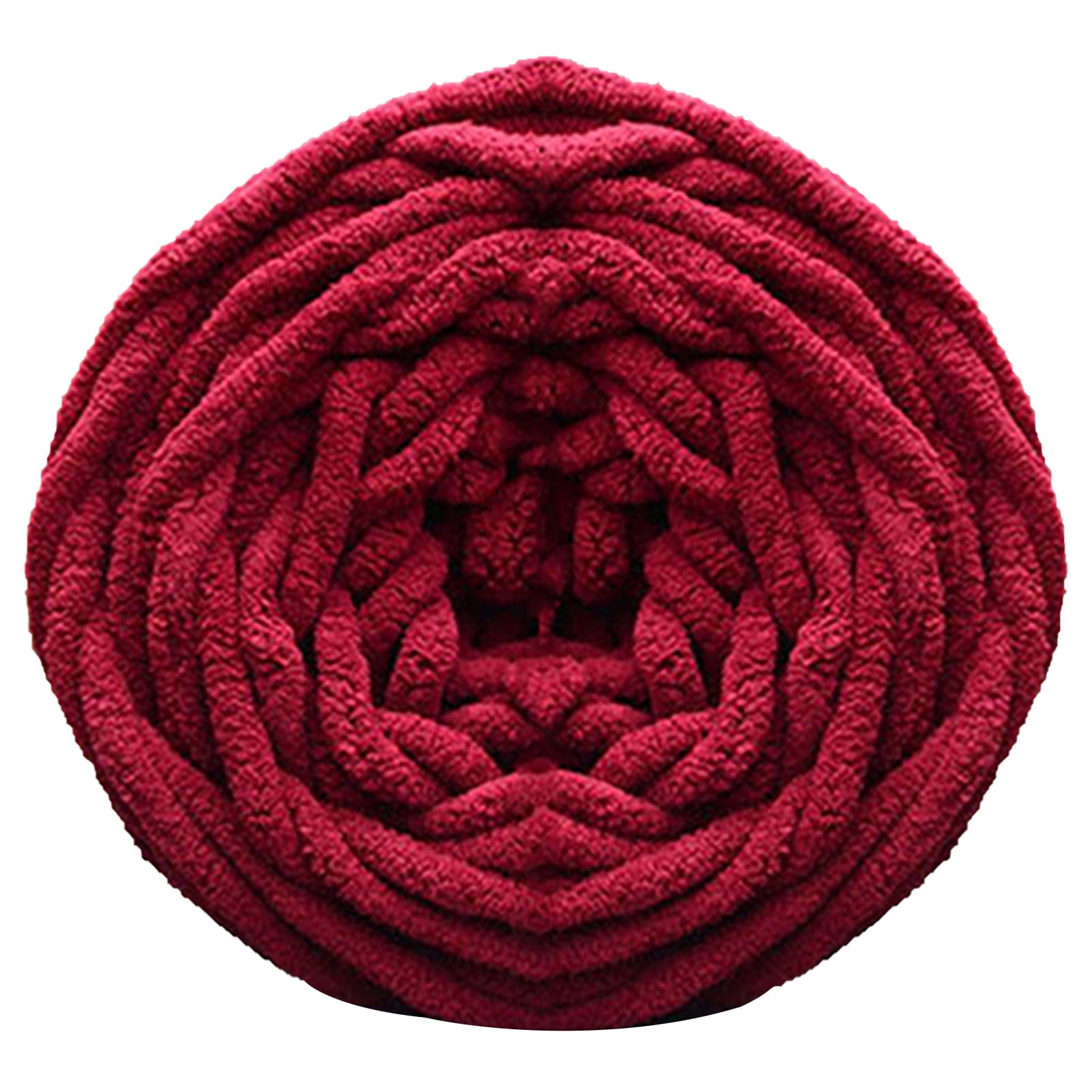 Bobasndm Chunky Yarn Super Soft Acrylic Bulky Washable Hand Knitting Yarn for DIY Blanket Scarf Sweater