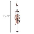 thumbnail image 3 of Discount Qaailabf Easter Wind Chimes Metal Green Animals Like Turtle Bird Iron Home Yard Outdoor, 3 of 7