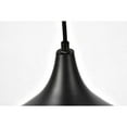 thumbnail image 4 of Living District Circa 1 Light Transitional Aluminum Pendant in Black Finish, 4 of 8