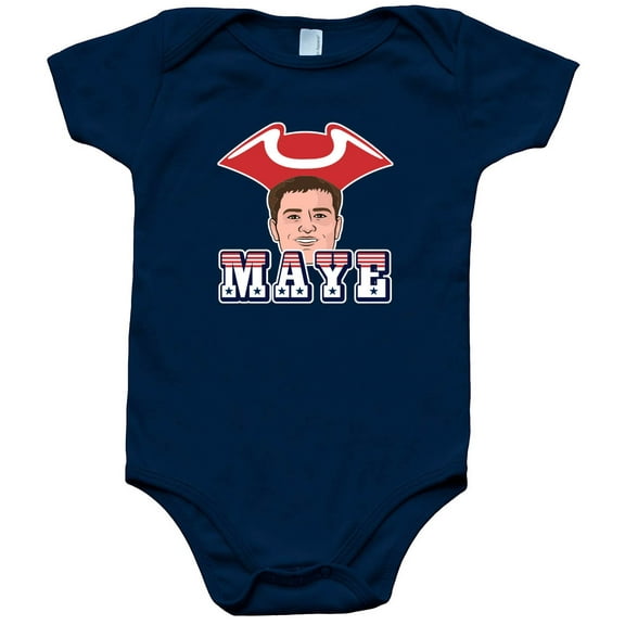 Drake Maye Logo New England Baby 1 Piece
