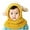 Yellow, variant on Baby Girls Boys Winter Hat Scarf Earflap Hoodie Scarves Skull Caps