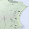 thumbnail image 4 of Men's Round Neck Knitting Solid Color Sports Sleeveless T-Shirt Breathable Quick Dry Training Tank Top for Running Gym, 4 of 8