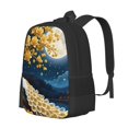 thumbnail image 2 of Daiia Moonlit Golden Tree Peacock Backpack for Men and Women -Durable Backpack Large Capacity, Water-Resistant Bag with Adjustable Straps and Laptop Compartment, 2 of 9