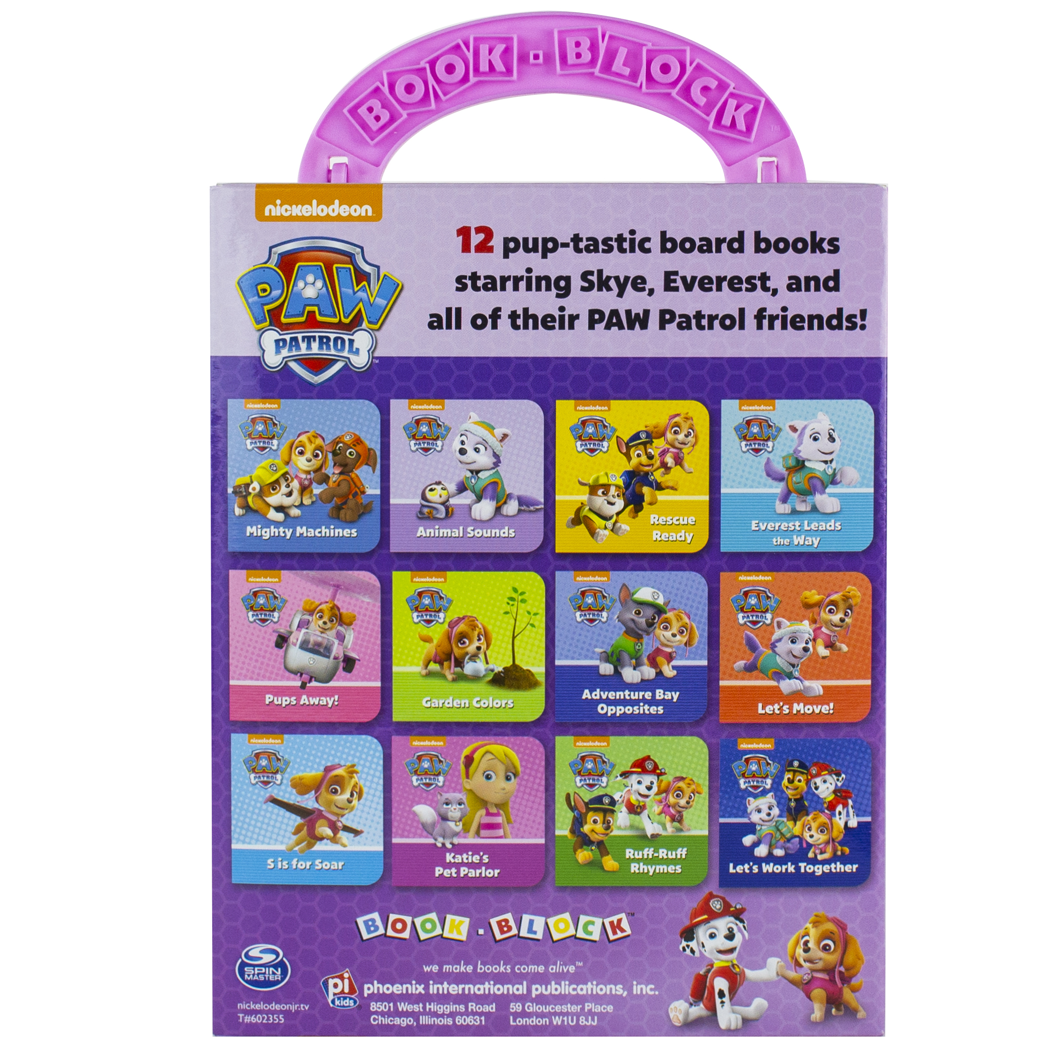 M1B Paw Patrol 12 Libros