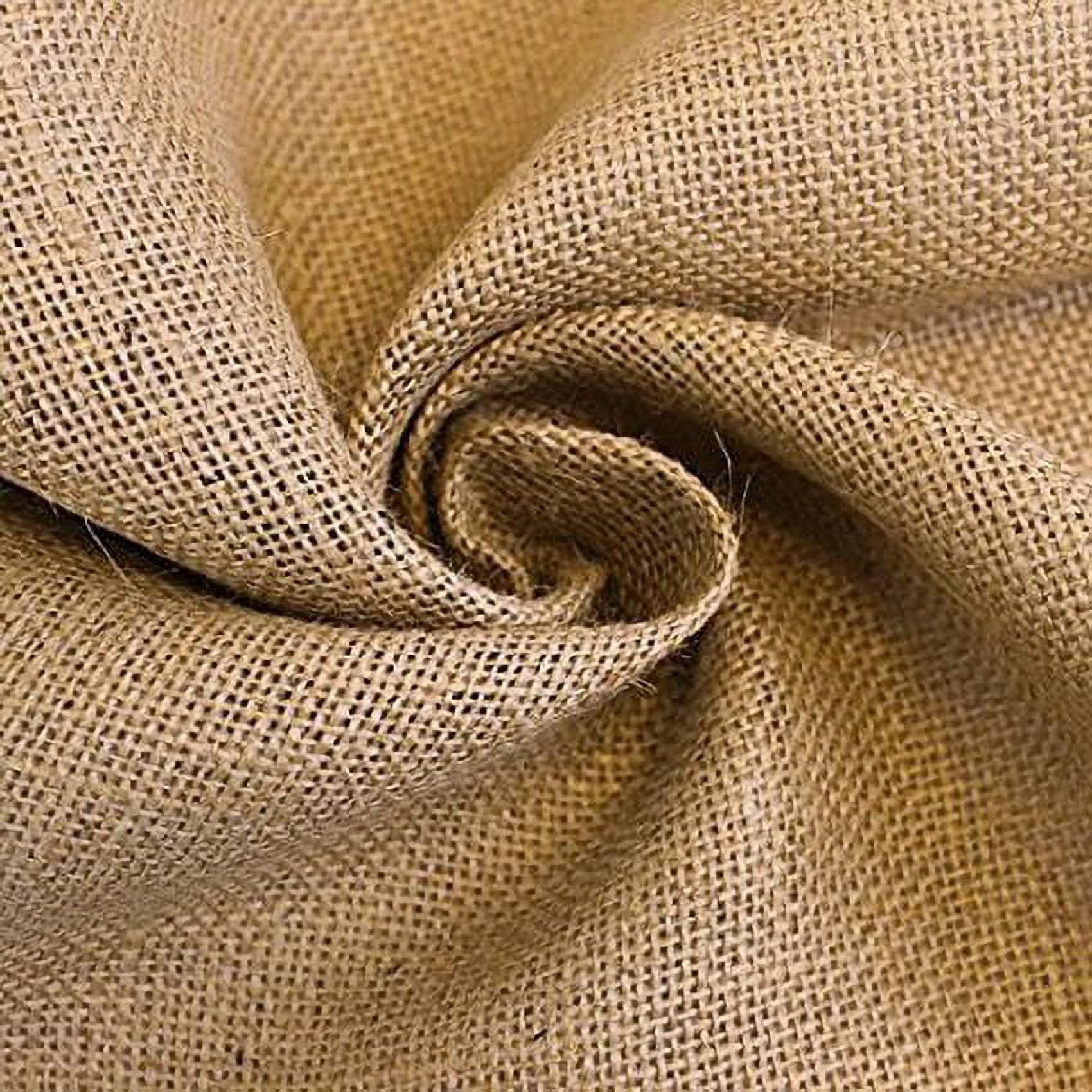 AK Trading Co 72 Inches Wide Natural Burlap Fabric 10 Yard for Weddings Crafts Home