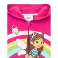 Gabby's Dollhouse Toddler Girls ZipUp Hoodie and Tee, 2Piece Set, Sizes 2T5T