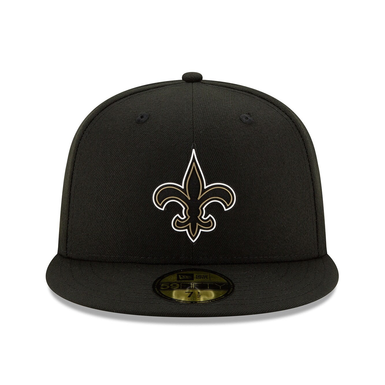 saints fitted hats