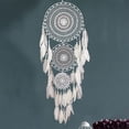 thumbnail image 3 of Handmade Dream Catcher Feather Ring Wall Hanging Bedroom Window Balcony Ornament, 3 of 7