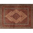 thumbnail image 1 of Ahgly Company Machine Washable Indoor Rectangle Traditional Saffron Red Area Rugs, 8' x 10', 1 of 7