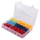 thumbnail image 1 of Kit de terminales aislados eléctricos de conexión rápida con conector de cable en T con caja de almacenamiento, 240 piezas, 1 of 12