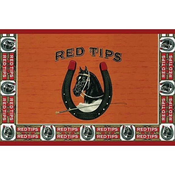 Red Tips-Fine Art Canvas Print (20" x 30")