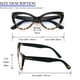 thumbnail image 5 of Gafas de lectura DXYXYO Cat Eye Blue Light Blocking 2.0 para mujer, 5 of 6