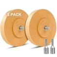 thumbnail image 2 of Decal Remover Eraser Wheel Adhesive Remover with Adapter 2 Pack 4 Inch Rubber Eraser Wheel for Dril, 2 of 5