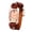 Brown, variant on Women's Steampunk Vintage Square Watch: Leather Strap Punk Rock Industrial Gothic Timepiece Wistwatch - Halloween Gift